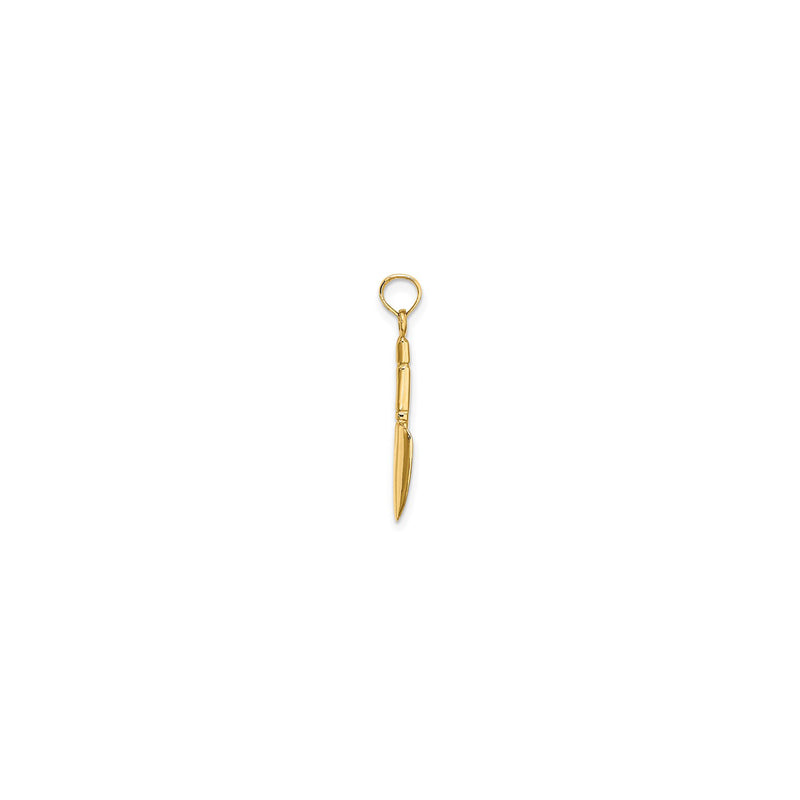 3-D Trowel Garden Tool Pendant (14K)