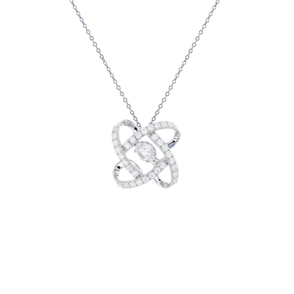 Knot Necklace (Silver)