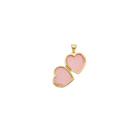 Heart Shape Locket Pendant (14K)