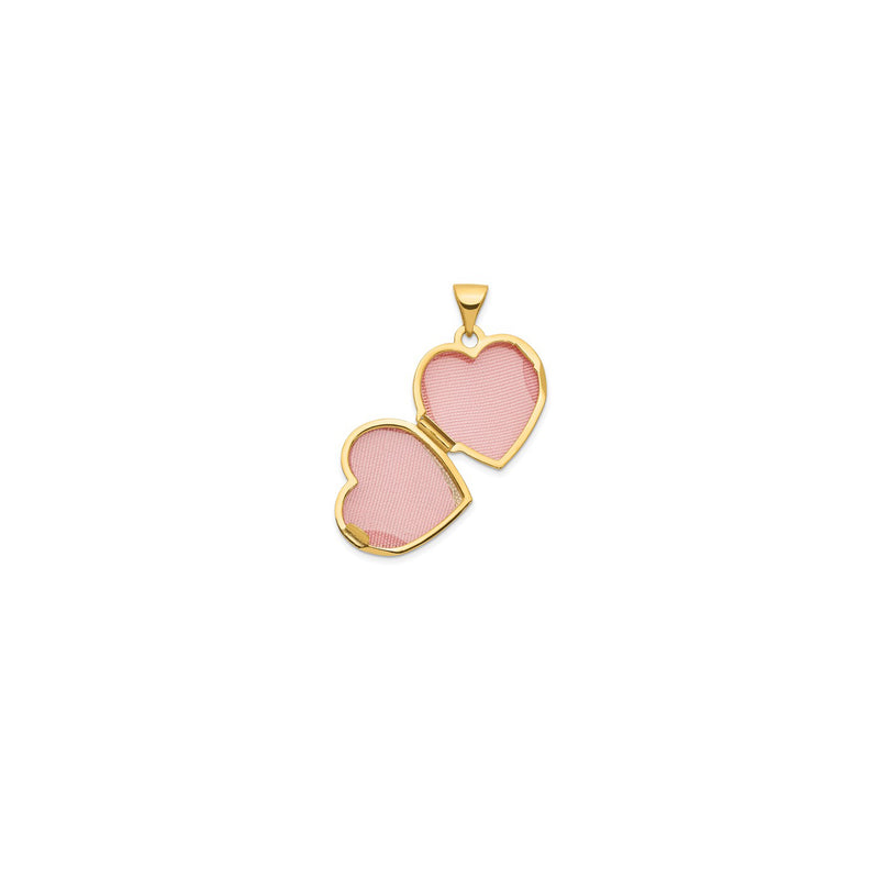 Heart Shape Locket Pendant (14K)