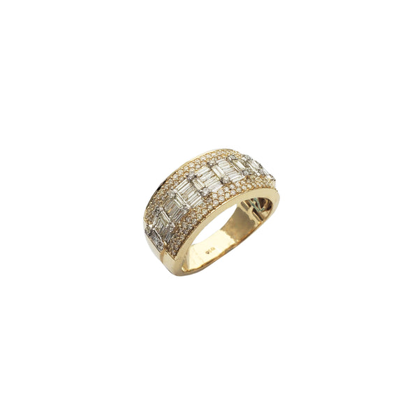 Diamond Men Wedding Rings (14K)