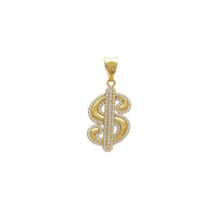 Pave Dollar Sign Pendant (14K) Popular Jewelry New York