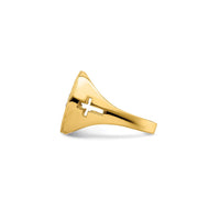 Two-Tone Last Supper Men's Ring (14K)