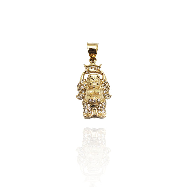 Raising Posture Buddha CZ  Pendant