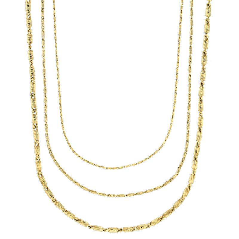 Diamond Cut Razo Chain (14K)