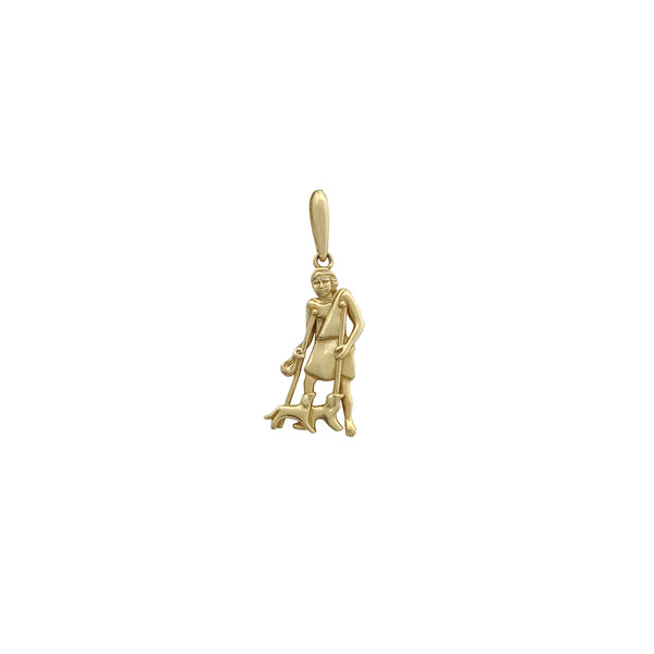 Saint Lazarus Pendant (14K)