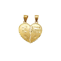 Te Amo Partable Heart Pendant (14K) Popular Jewelry New York