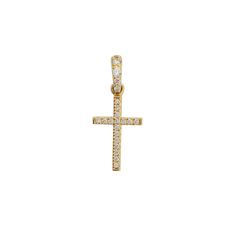 Diamond Cross Pendant (14K)