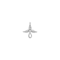 Infinity Angel Pendant (14K) front - Popular Jewelry - New York