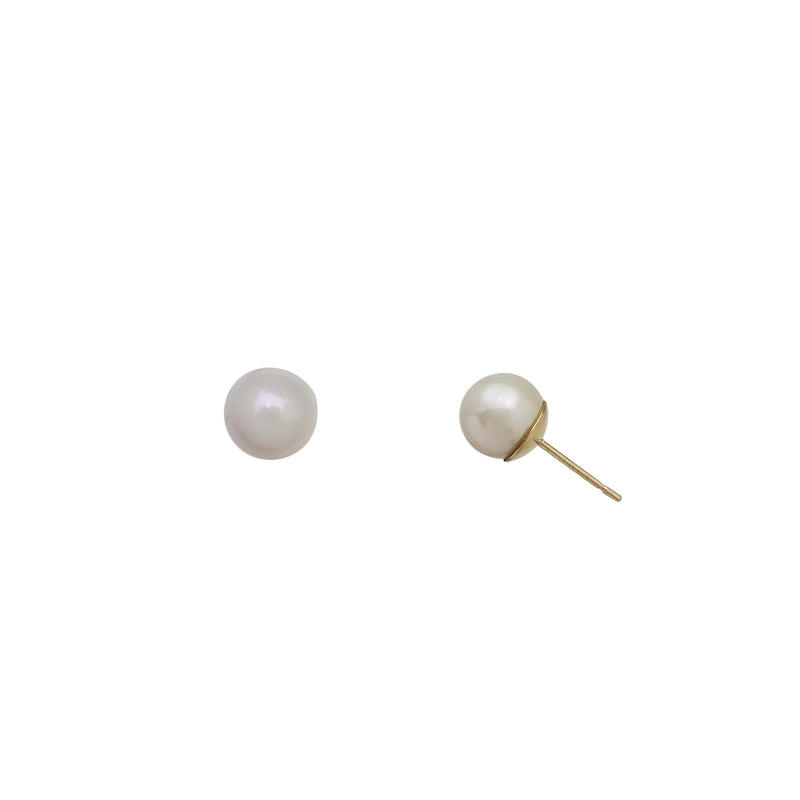 Pearl Stud Earring (14K)