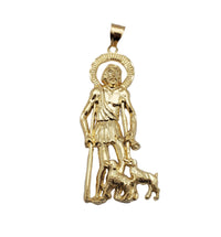 Yellow Gold Saint Lazarus Pendant (14K)