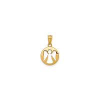 Circle Angel Pendant (14K)