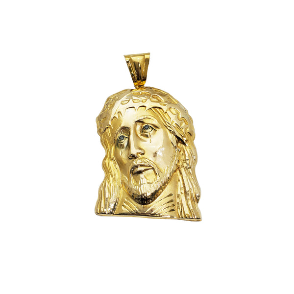 Jesus Head Pendant (14K)