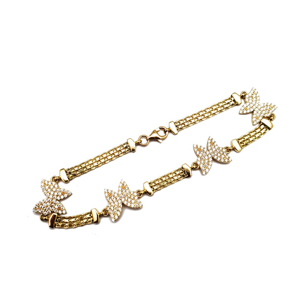 Butterfly Bismark Bracelet (14K)