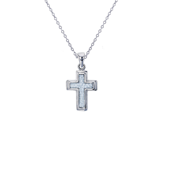 Cross Necklace (Silver)