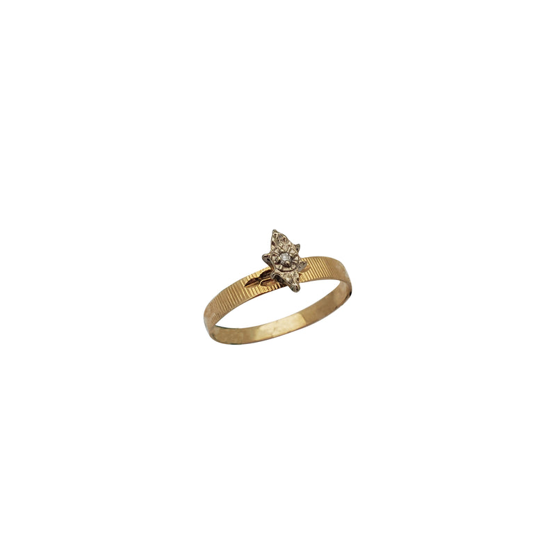 Marquise Setting Diamond Engagement Ring (14K)