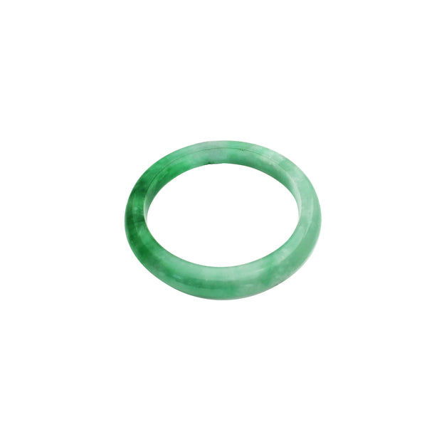 Dark & Light Green Jade Bangle