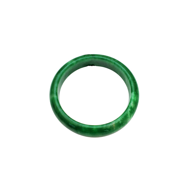 Dark Green Jade Bangle