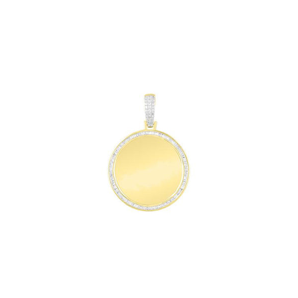 Diamond Round Picture Pendant (14K)