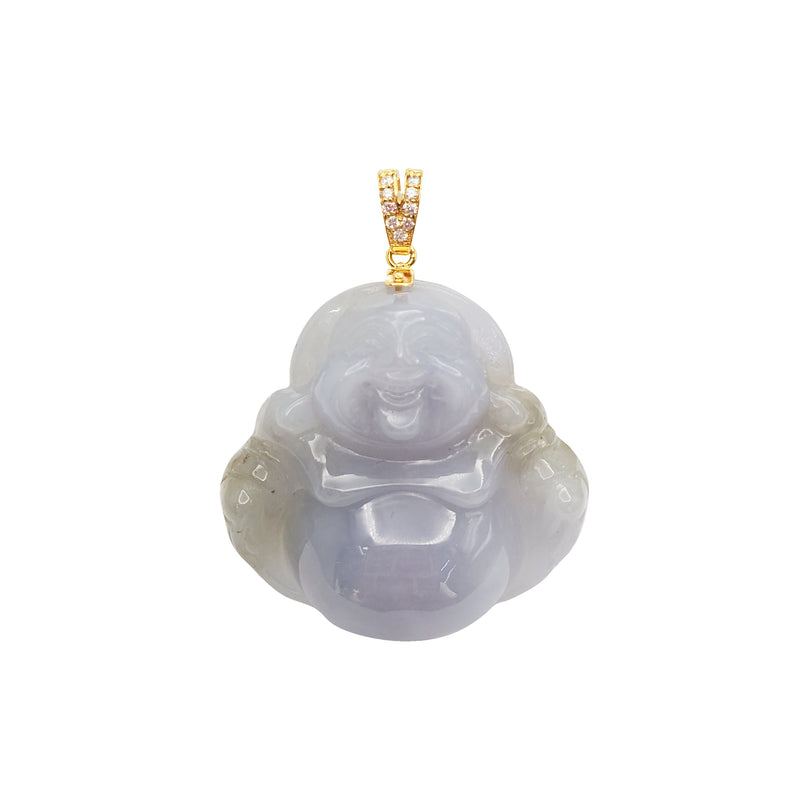 Diamond Buddha Pendant (14K)