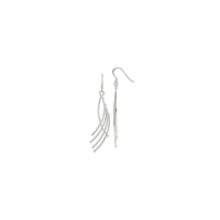 Fancy Dangling Earrings (Silver)