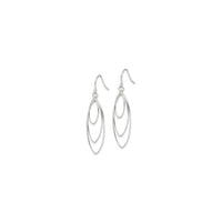 Fancy Dangling Earrings (Silver)