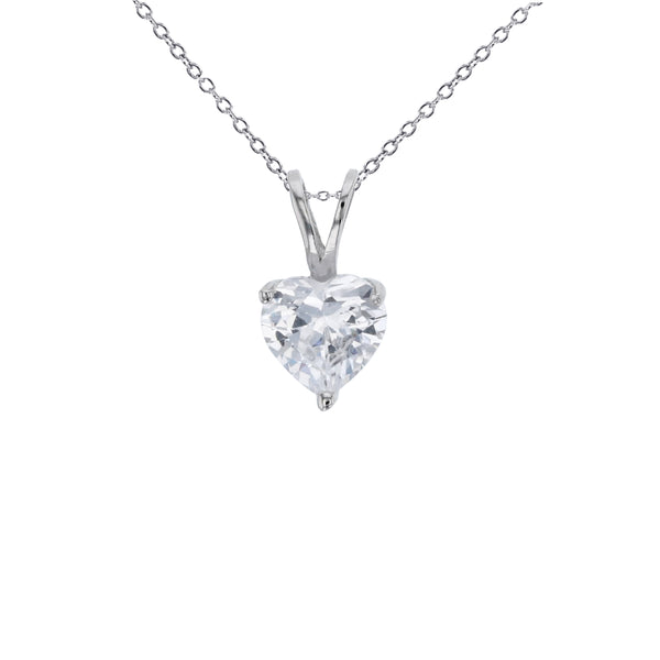 Heart Necklace (Silver)