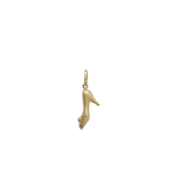 3-D High Heel Shoe Charm (14K)