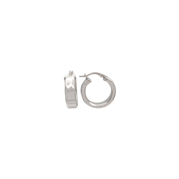 Plain Hoop Earrings (925)