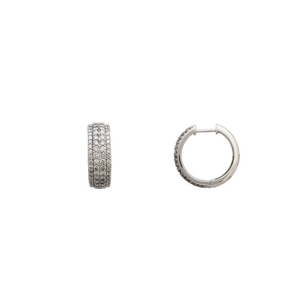 Diamond Huggie Earrings (10K)