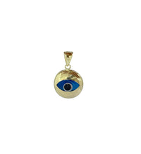 Blue Evil Eye Pendant (14K)