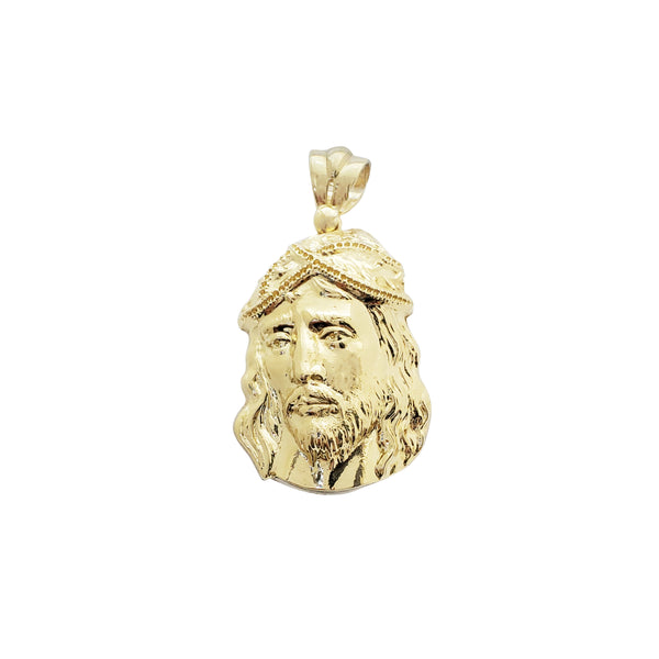 Jesus Head Pendant (14K)