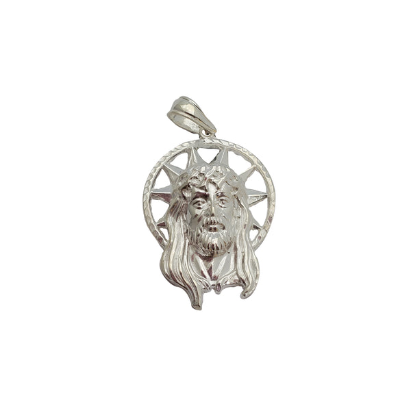 Jesus Pendant (Silver)