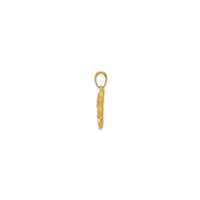 Jockey on Horse Pendant (14K)