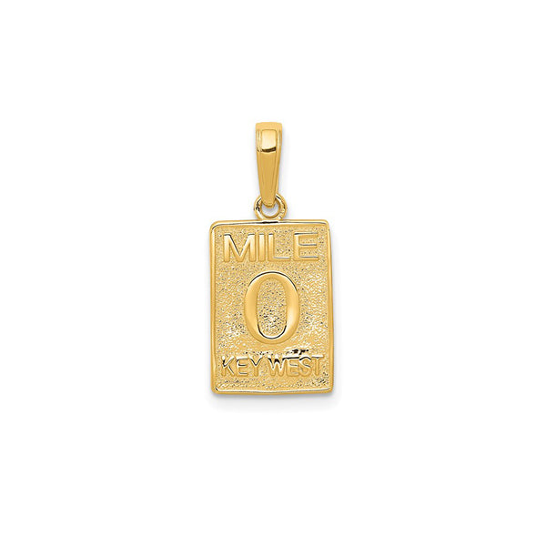 Key West 0 Mile Pendant (14K)