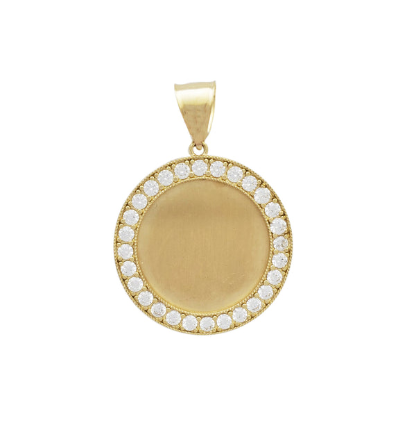 Round Picture Pendant (14K)