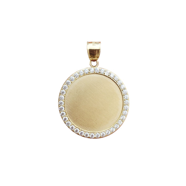 Round Picture Pendant (14K)