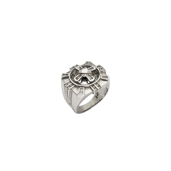 Moveable Diamond Ring (14K)