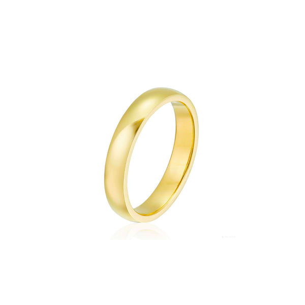 [3mm] Plain Wedding Band Ring (14K)