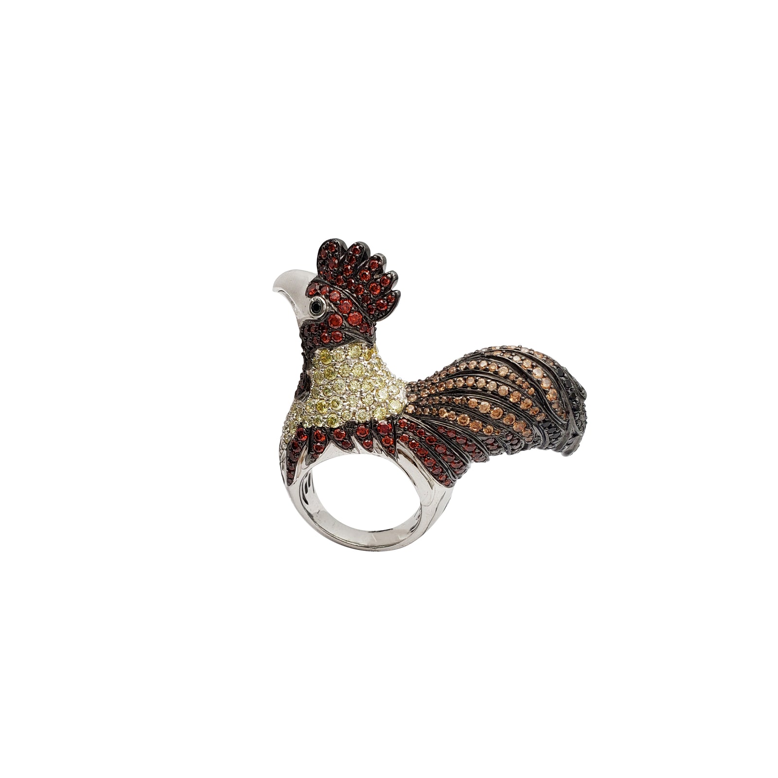 Rooster ring, Chicken ring, Rooster handmade Ring, Gold Silver 10K 14K hotsell 18K 24K Platinum I Woraux Jewelry