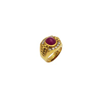 Diamond Ruby Ring (18K)