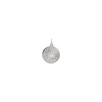 Cancer Zodiac Constellation Pendant (Silver) front - Popular Jewelry - New York