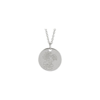 Narcissus December Birth Flower Pendant (Silver) preview - Popular Jewelry - New York
