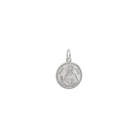 St. Jude Medal Pendant (Silver) front - Popular Jewelry - New York