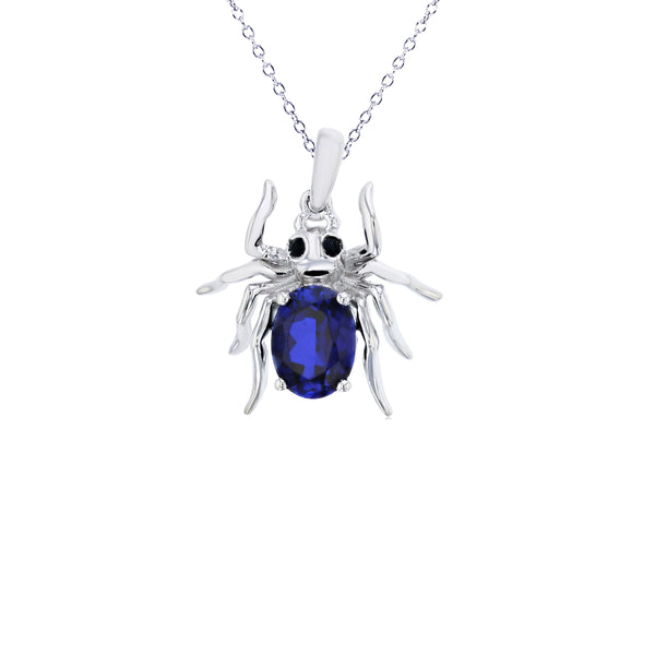 Spider Necklace (Silver)