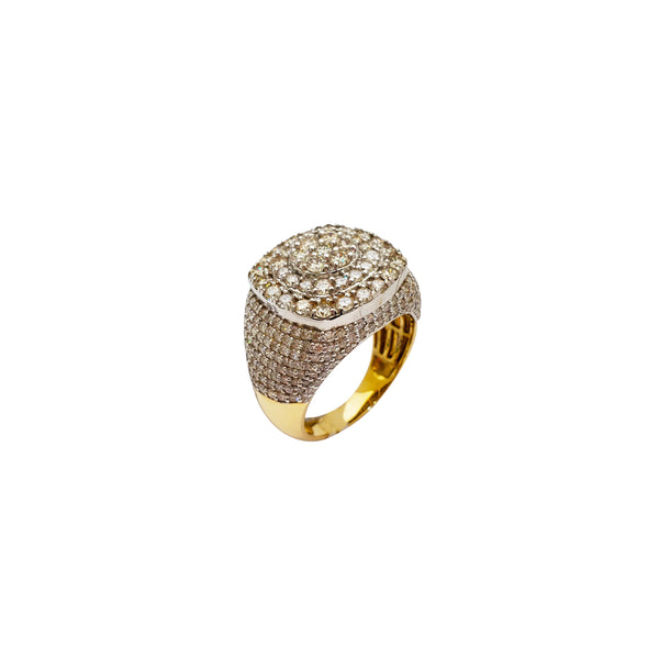 Square Diamond Ring (14K)