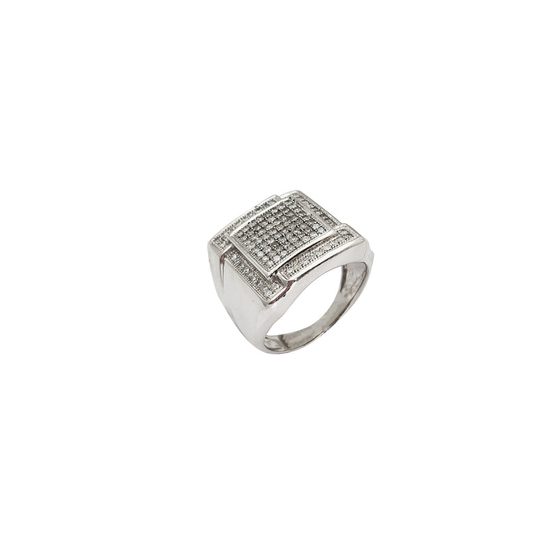 Diamond Square Ring (14K)