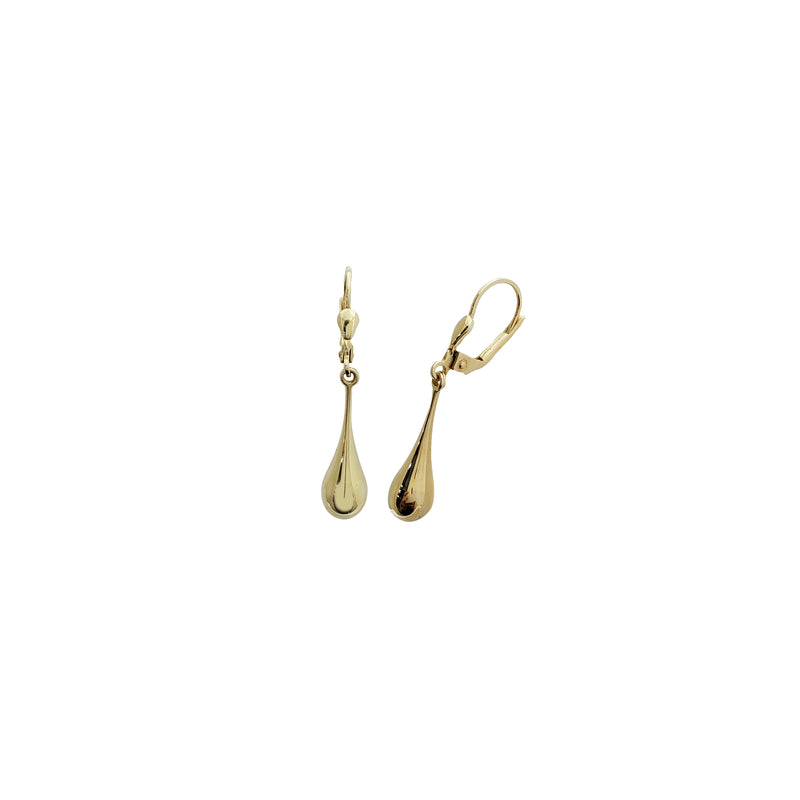 Teardrop Dangling Earrings (14K)